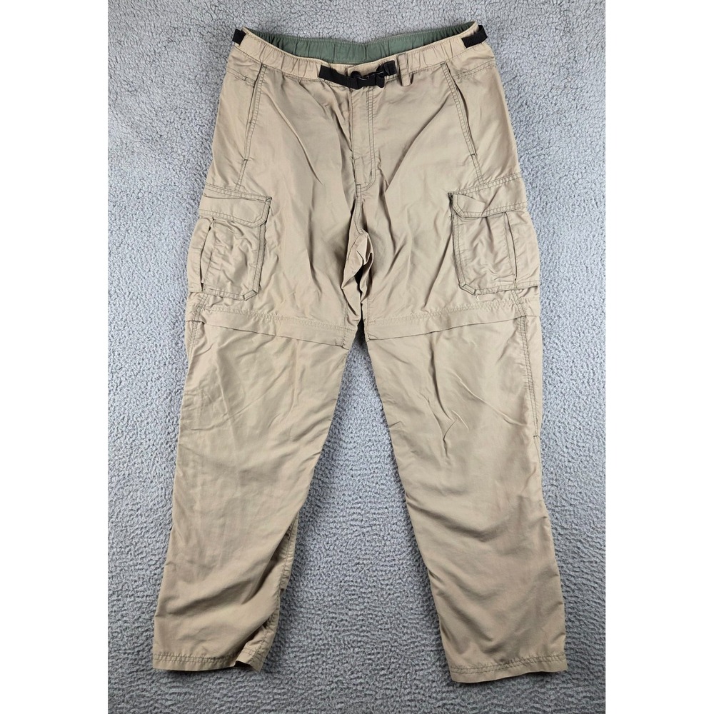 REI Co-op Sahara Convertible‎ Pants Mens Mx32 (32x31) Khaki Cargo Hiking
